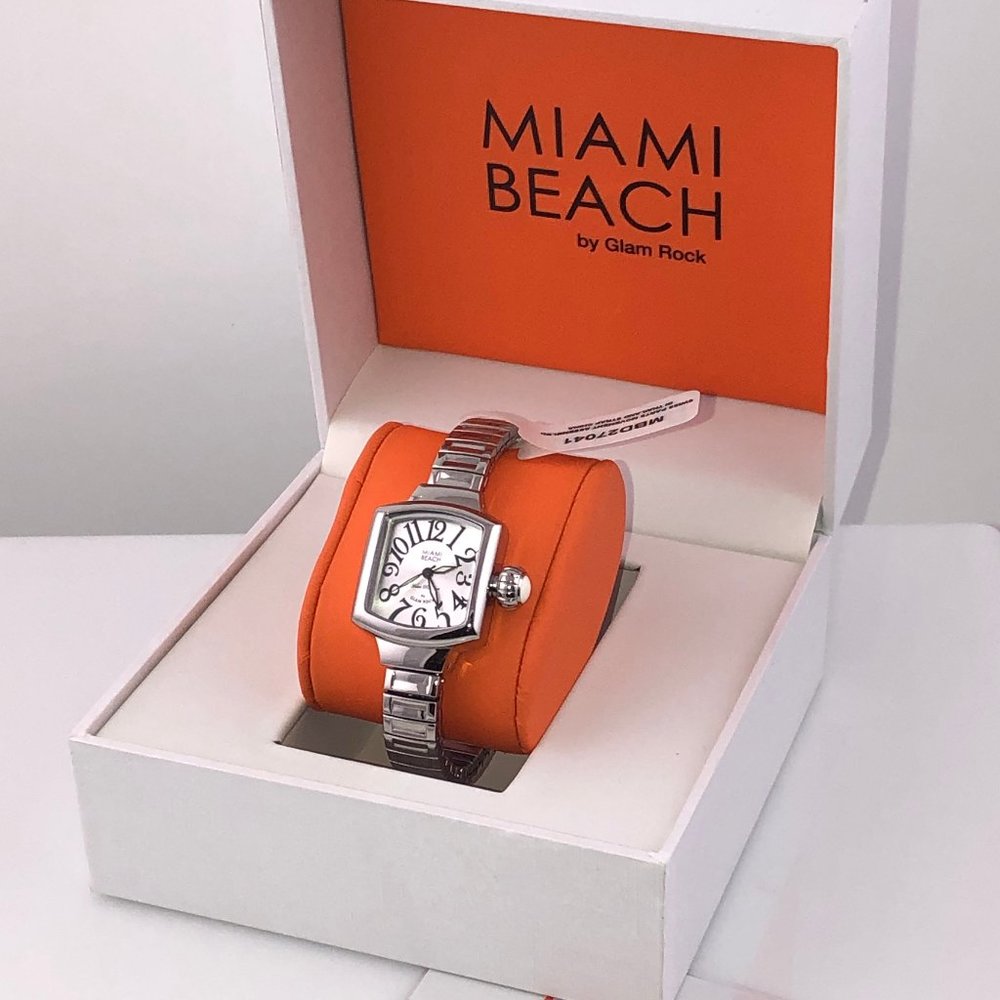 Glam Rock Womens Luxury Watch Miami Beach Edition